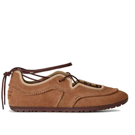 UGG Women's Quill Ballet Sneaker Chestnut/Sand