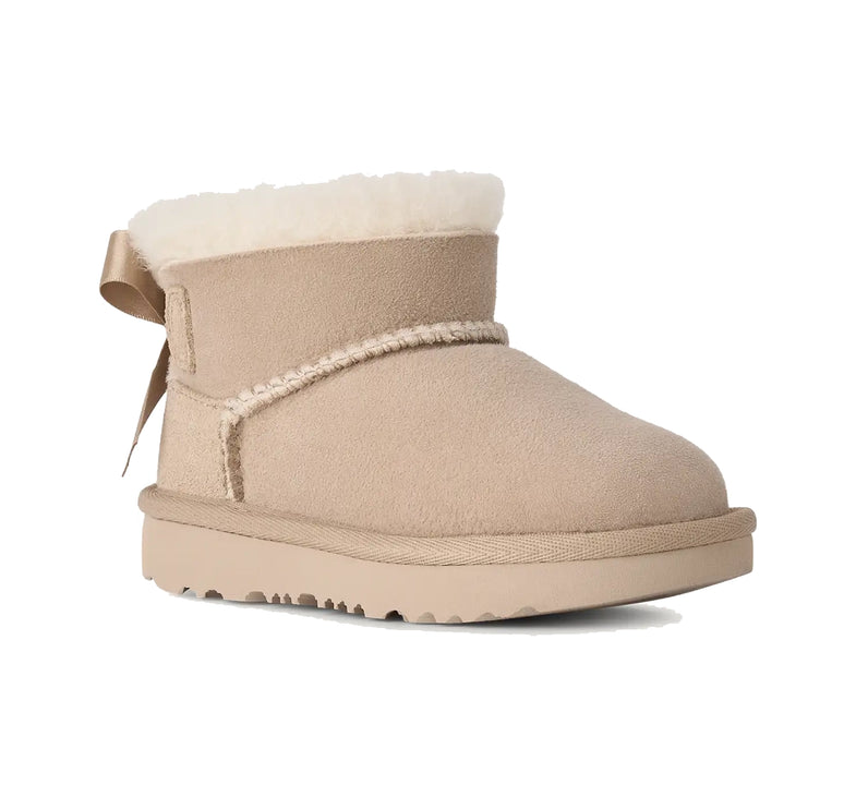 UGG Toddlers Ultra Mini Bailey Bow Sand