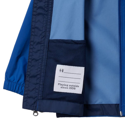 Columbia Boys' Toddler Glennaker Jacket Mountain Blue/Collegiate Navy