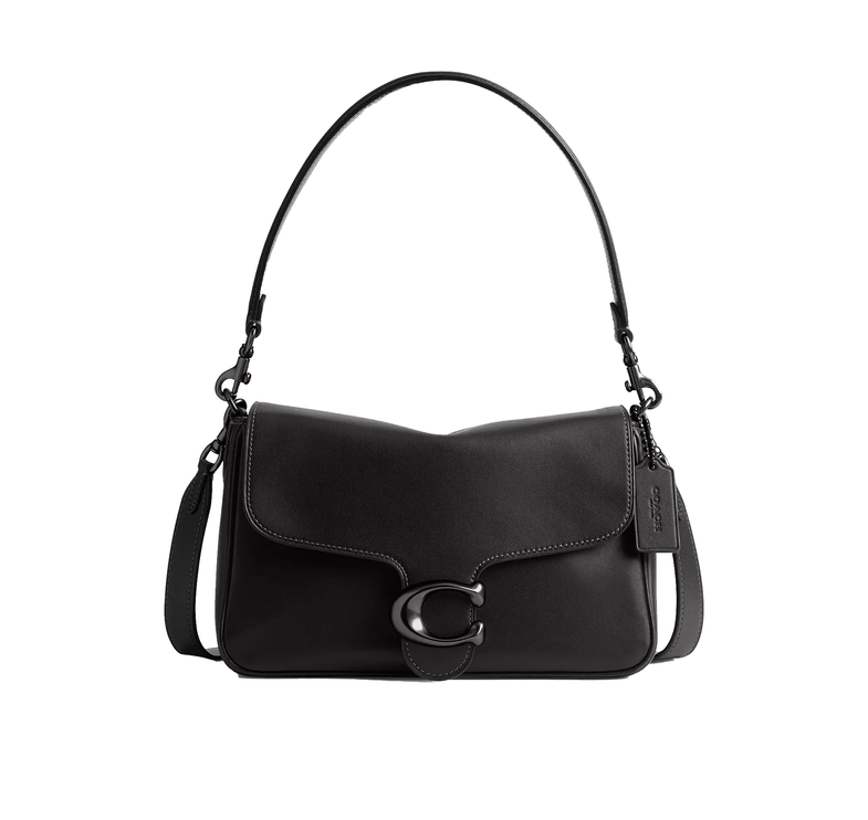 Coach Women's Soft Tabby Shoulder Bag Pewter/Black