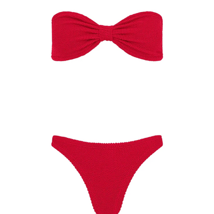 HUNZA G Women's Tina Bikini Red