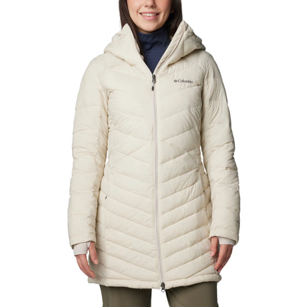 Columbia Women's Joy Peak II Mid Hooded Jacket Dark Stone