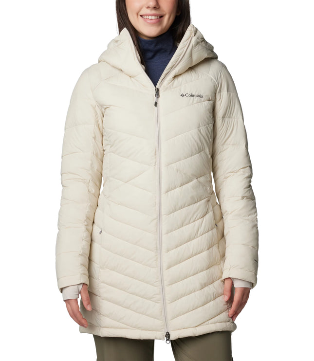 Columbia Women's Joy Peak II Mid Hooded Jacket Dark Stone