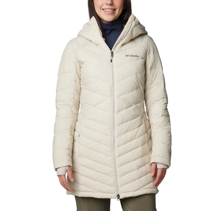 Columbia Women's Joy Peak II Mid Hooded Jacket Dark Stone