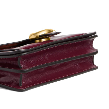 Coach Women's Tabby Shoulder Bag Brass/Dark Cherry