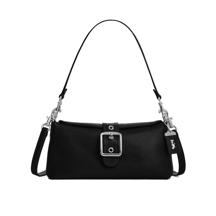 Coach Women's Abbie Shoulder Bag Silver/Black