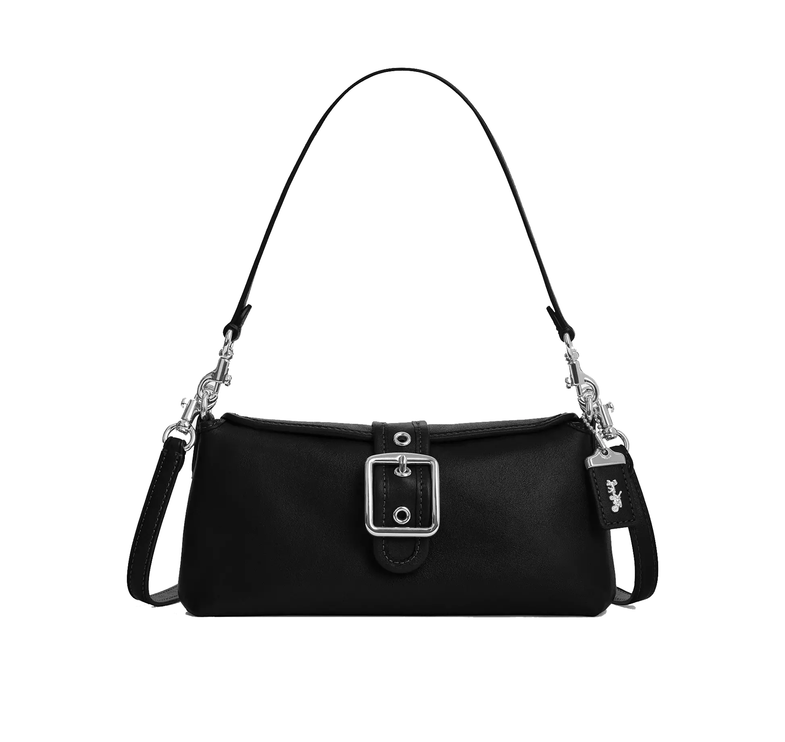 Coach Women's Abbie Shoulder Bag Silver/Black