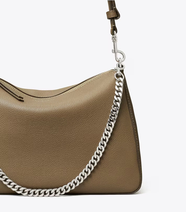 Tory Burch Women's Perry Shoulder Bag Wild Mushroom