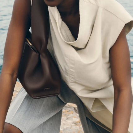 Polène Women's Numéro Neuf East Edition Textured Ebony