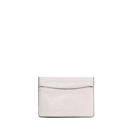 Coach Women's Card Case With Charms Silver/Chalk