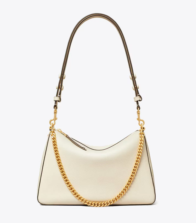 Tory Burch Women's Perry Shoulder Bag Light Cream