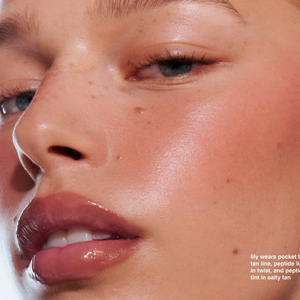 rhode The Edits Blush + lip trio