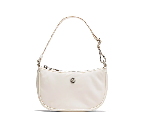 lululemon Unisex City Essentials Mini Shoulder Bag 1L Light Ivory