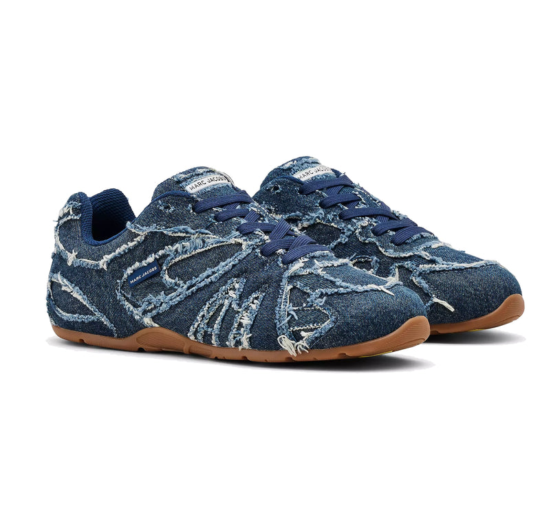 Marc Jacobs Women's The Denim 72 Spring Sneaker Blue