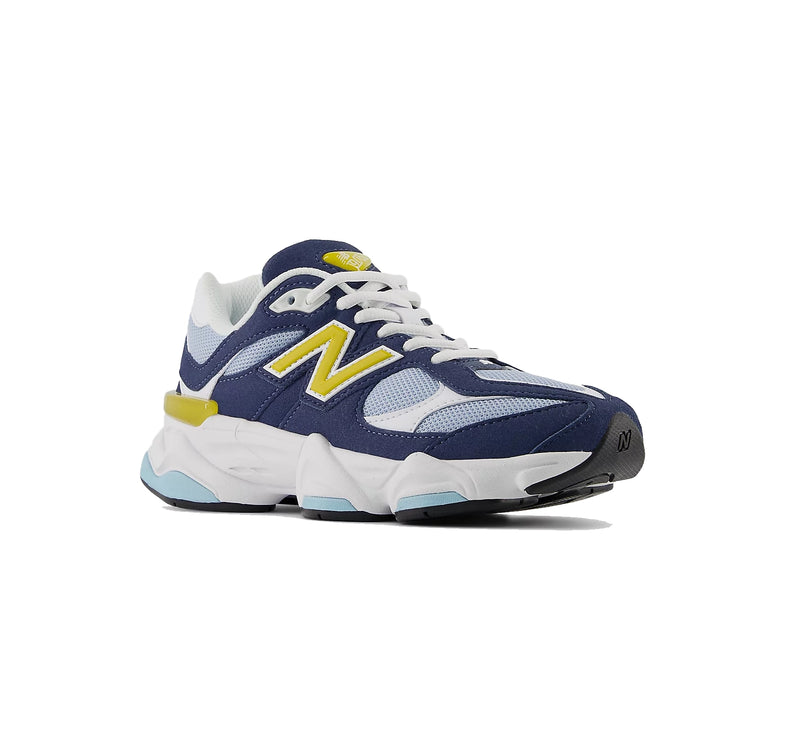 New Balance Grade School 9060 Vintage Indigo with Apollo Gold G90601YR