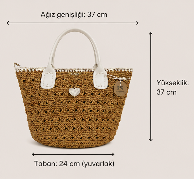 Sienna D’or Riviera Amour Handwoven Sand - Hemen Kargoda