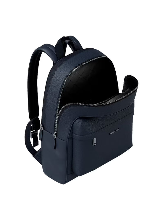 Michael Kors Unisex Pacey Leather Backpack Navy