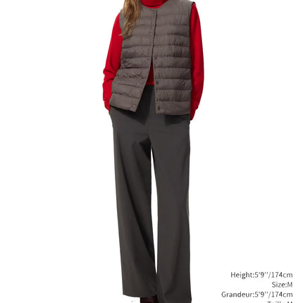 Uniqlo Women's Pufftech Compact Vest 11 Pink