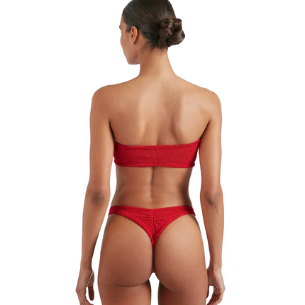 HUNZA G Women's Shay Bikini Red