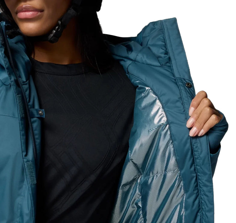 Columbia Women's Snowy Summit Insulated Jacket Everblue Dobby