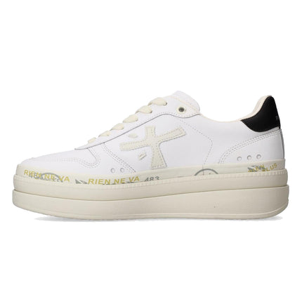 Premiata Women's Micol Sneakers 8197 White/Black