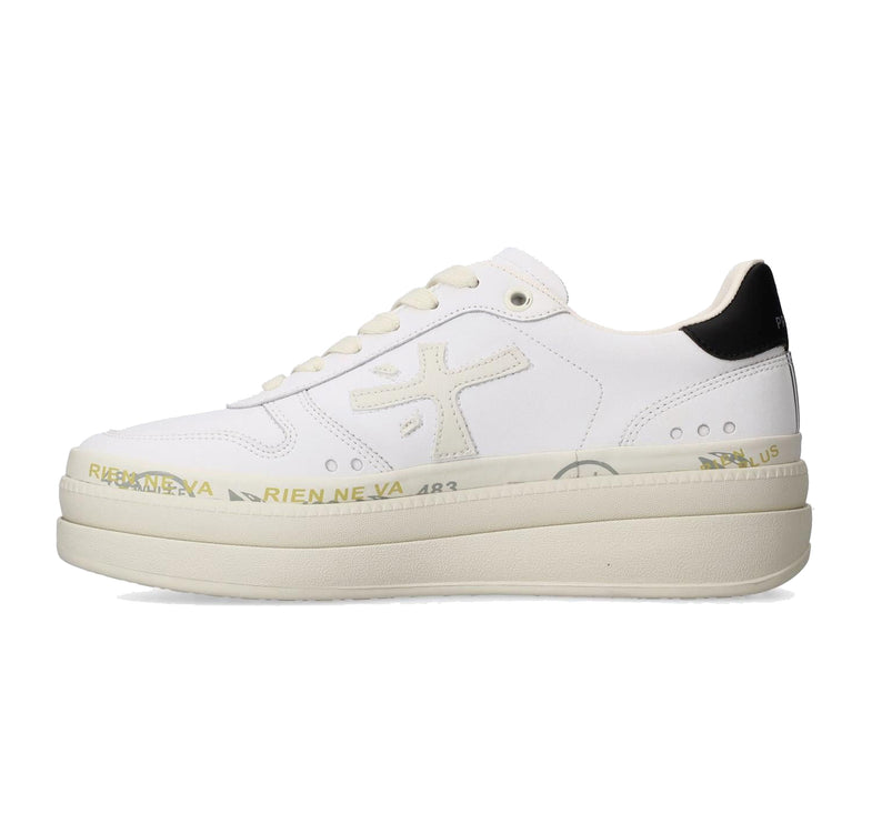 Premiata Women's Micol Sneakers 8197 White/Black