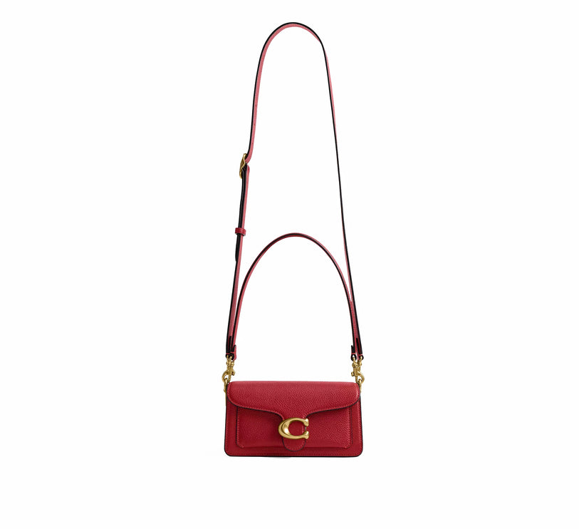 Coach Women's Tabby Shoulder Bag 20 Brass/Poppy