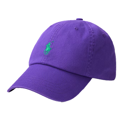 Polo Ralph Lauren Unisex The Iconic Cotton Chino Ball Cap Cabana Purple