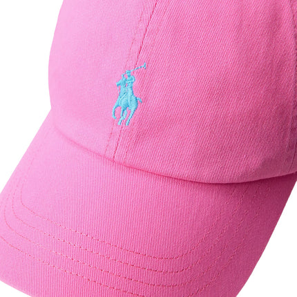 Polo Ralph Lauren Unisex The Iconic Cotton Chino Ball Cap Baja Pink