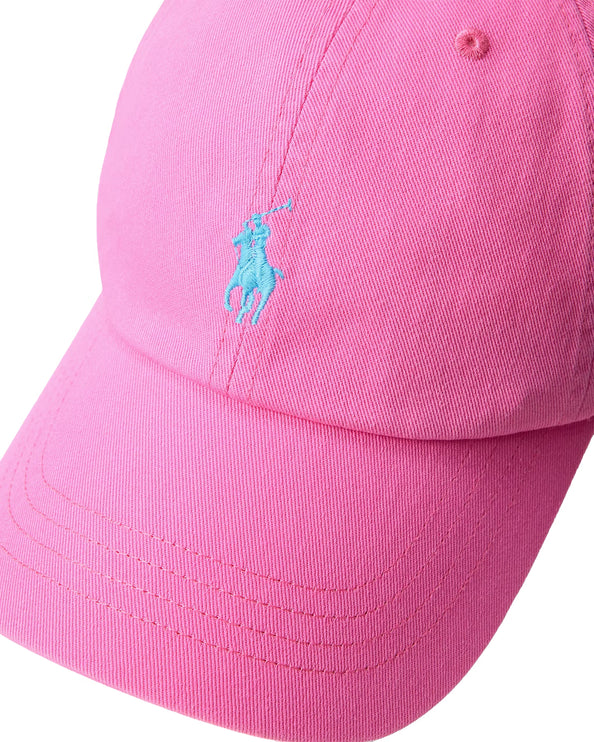 Polo Ralph Lauren Unisex The Iconic Cotton Chino Ball Cap Baja Pink