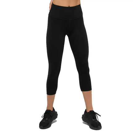 alo Women's High-Waist Airbrush Capri Black