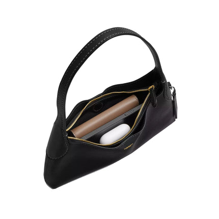 Coach Women's Brooklyn Shoulder Bag 26 Brass/Black