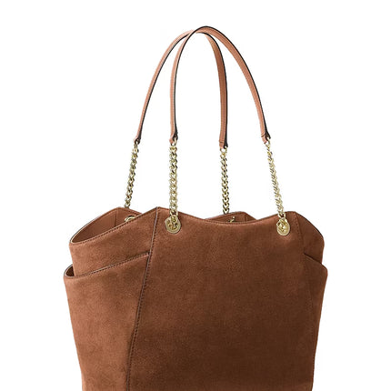 Michael Kors Women's Jet Set Travel Large Tote Bag Luggage/Gold