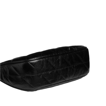 Coach Women's Teri Shoulder Bag With Quilting Gold/Black
