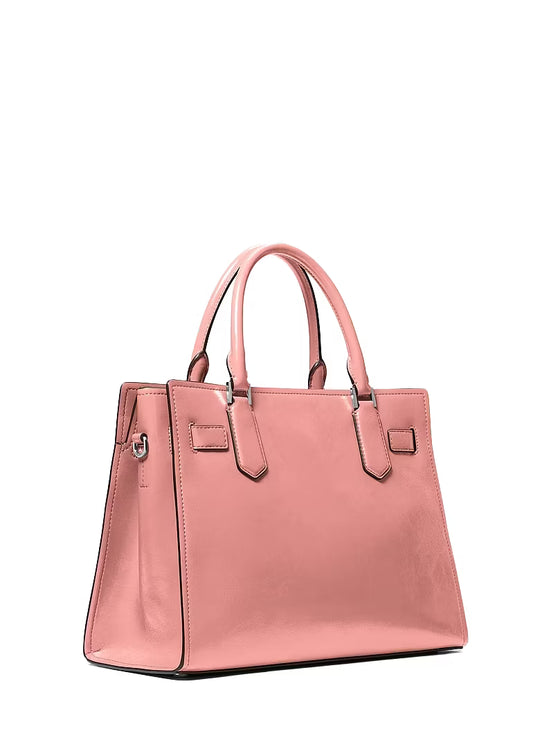 Michael Kors Women's Landon Medium Satchel Bag Sunset Rose