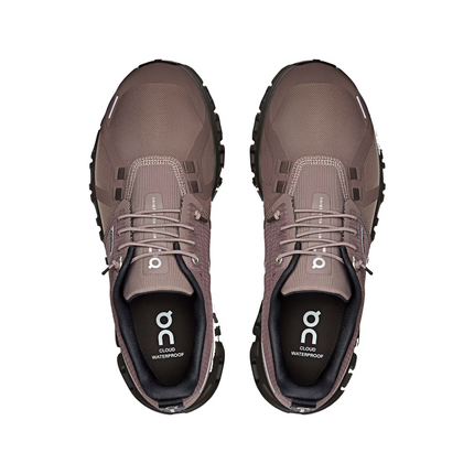 ON Women's Cloud 6 Waterproof Ash/Sable