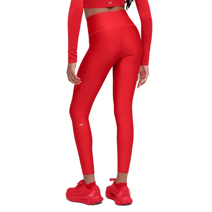alo Women's 7/8 High-Waist Airlift Legging Bright Red