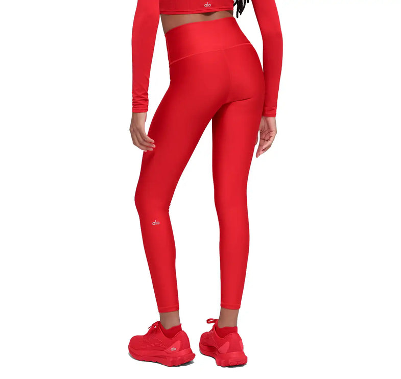 alo Women's 7/8 High-Waist Airlift Legging Bright Red