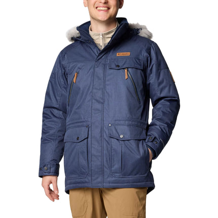 Columbia Men's Barlow Pass TurboDown II Jacket Collegiate Navy