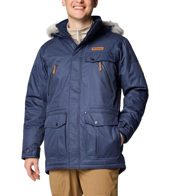 Columbia Men's Barlow Pass TurboDown II Jacket Collegiate Navy