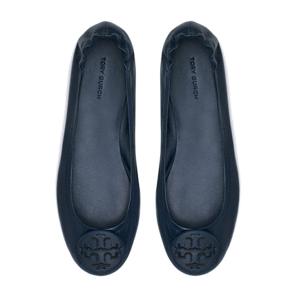 Tory Burch Women's Minnie Travel Ballet New Navy