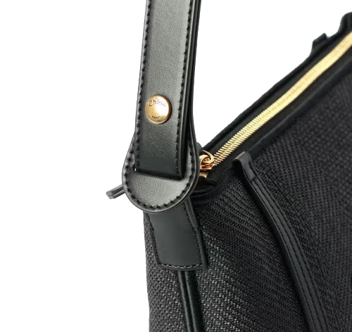 Chloé Women's Carry Shoulder Bag in Canvas Black