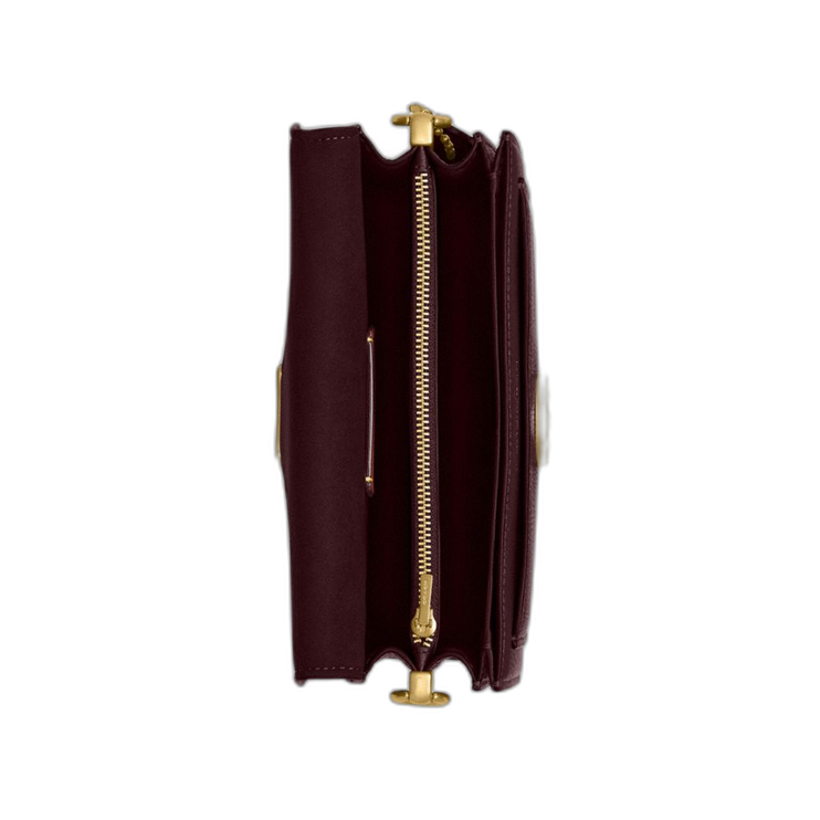 Coach Women's Tabby Shoulder Bag 20 Brass/Merlot