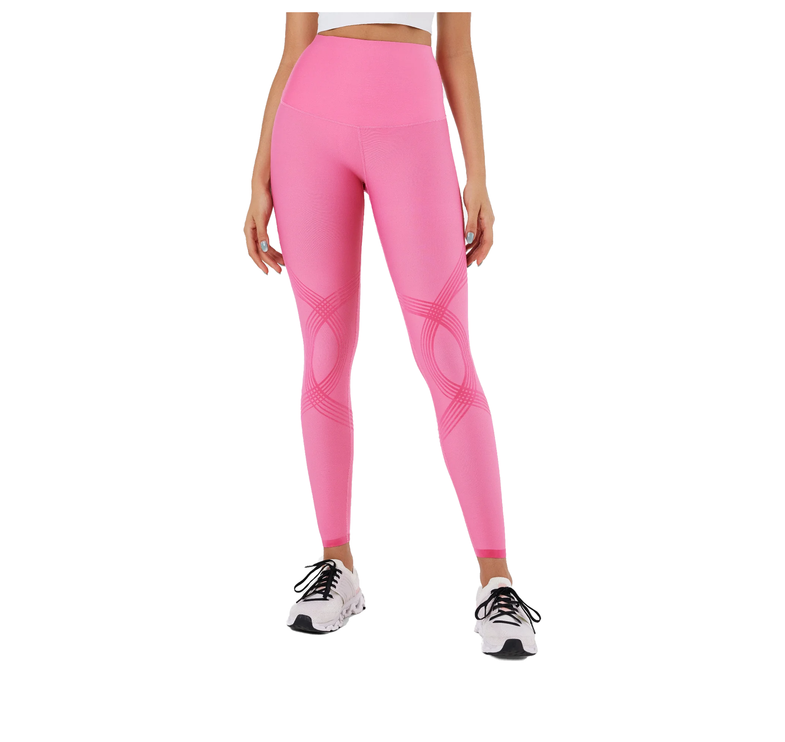 Fanka Women's Body Sculpt Leggings (Reversible Wear) Sugar Pink