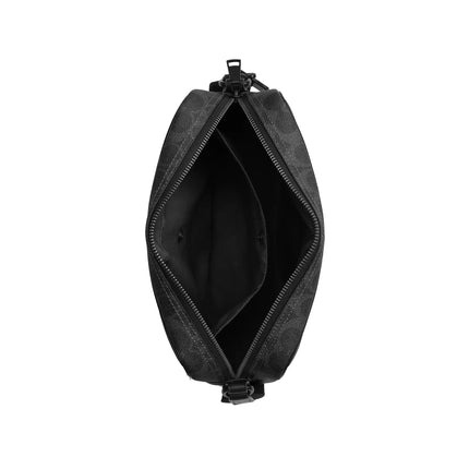 Coach Unisex Colton Crossbody Bag 25 In Signature Canvas Matte Black/Black Signature