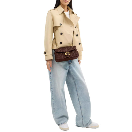 Coach Women's Tabby Shoulder Bag 26 With Pillow Quilting Brass/Maple