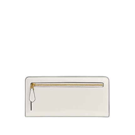 Coach Women's Essential Slim Wallet Brass/Chalk