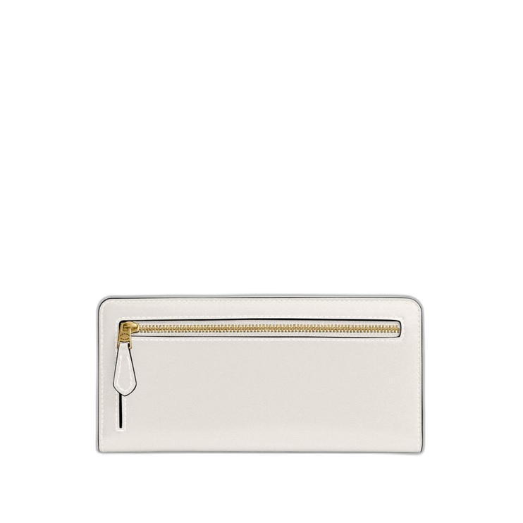 Coach Women's Essential Slim Wallet Brass/Chalk