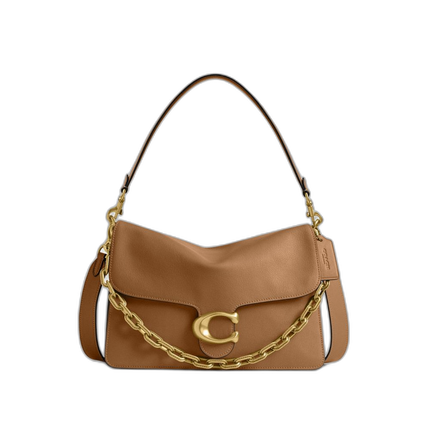 Coach Women's Chain Tabby Shoulder Bag 30 Brass/Honey Brown