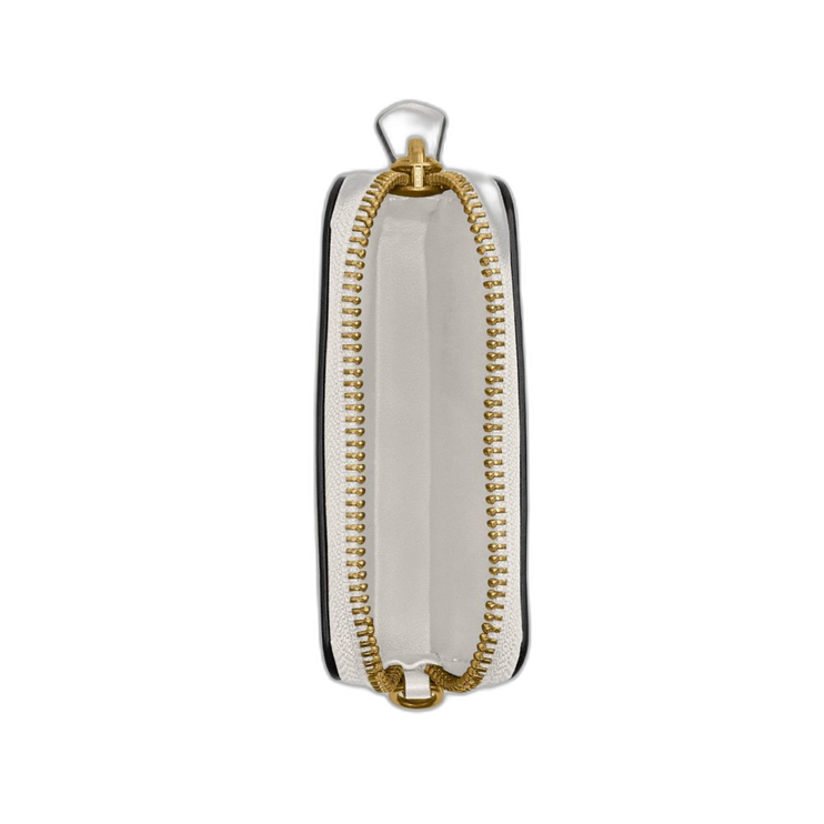 Coach Women's Essential Chain Card Case Brass/Chalk